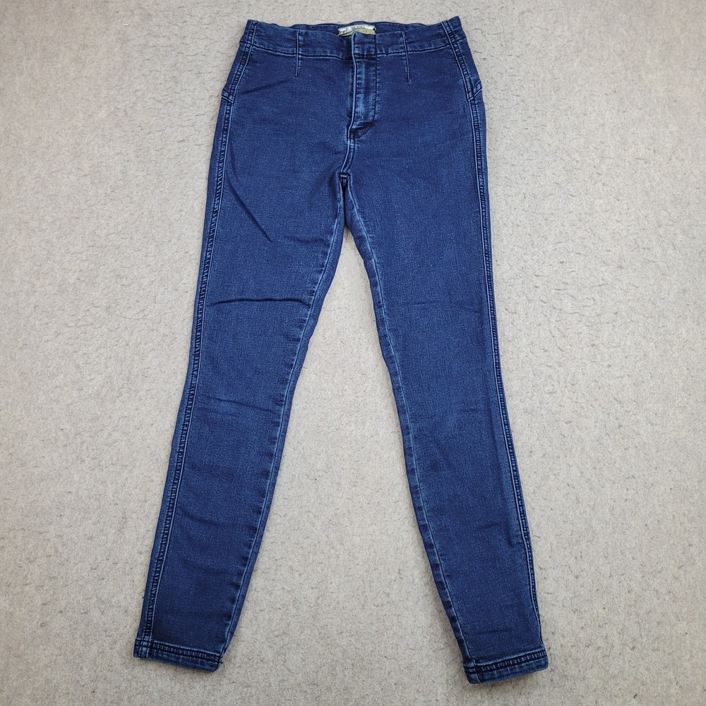 Free People Jeans Legging Womens 27 Blue Dark Wash Denim Stretch 27x27